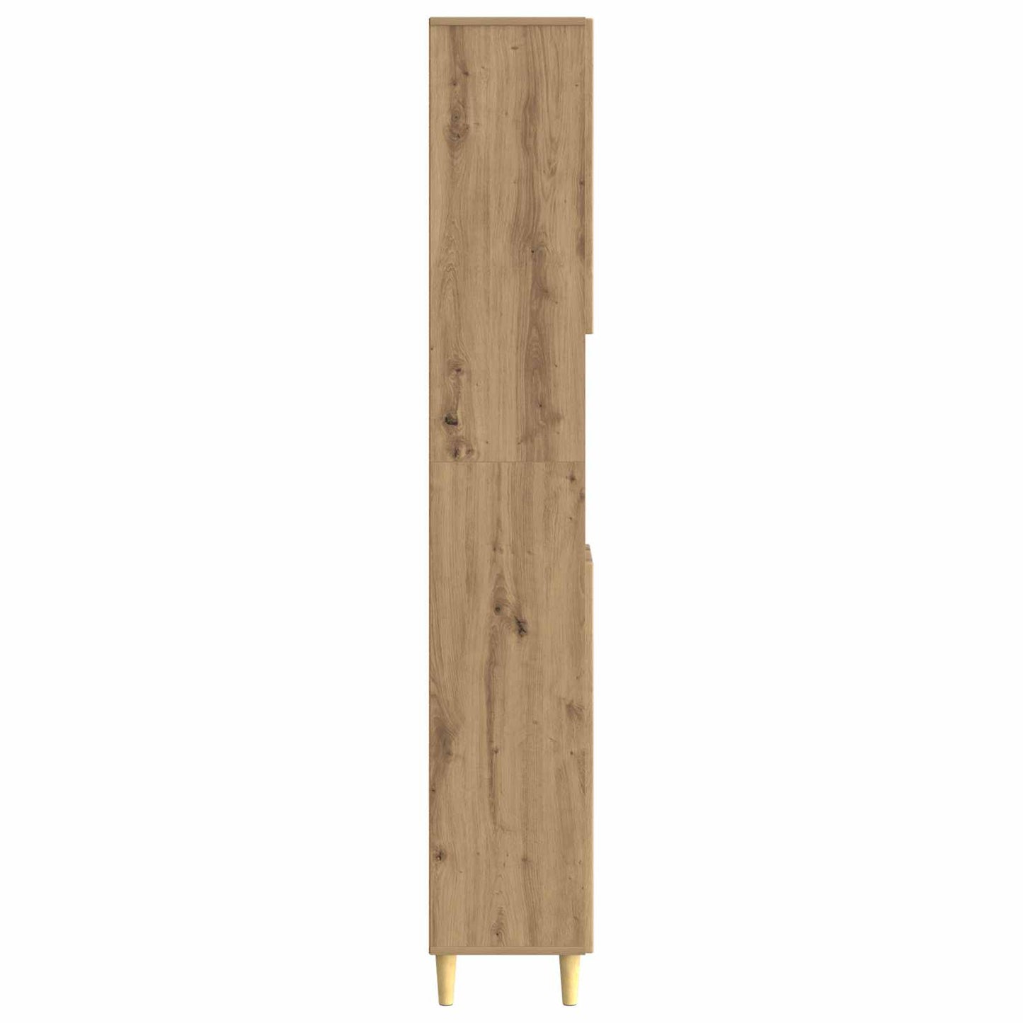 vidaXL Bathroom Cabinet with Open Shelf ARNHEM Artisan Oak