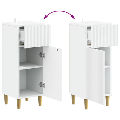vidaXL Bathroom Storage Cainet ARNHEM White 30 x 31 x 80 cm