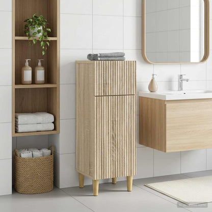 vidaXL Bathroom Storage Cainet ARNHEM Sonoma Oak 30 x 31 x 80 cm