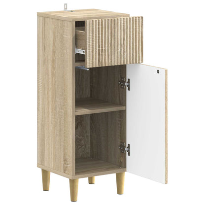 vidaXL Bathroom Storage Cainet ARNHEM Sonoma Oak 30 x 31 x 80 cm