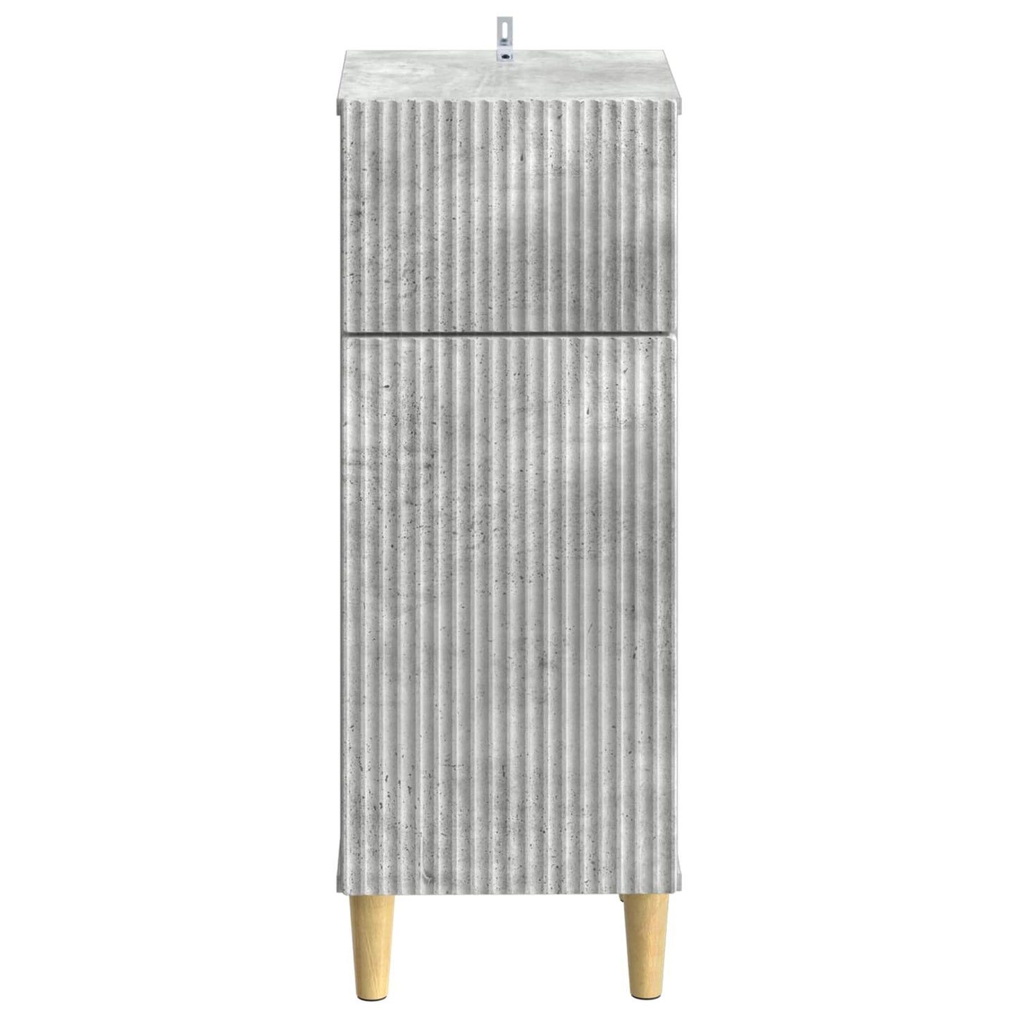 vidaXL Bathroom Storage Cainet ARNHEM Concrete Grey 30 x 31 x 80 cm