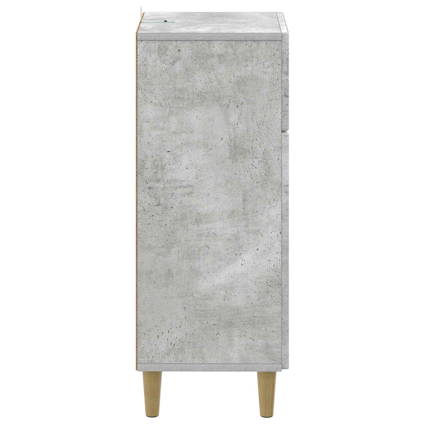 vidaXL Bathroom Storage Cainet ARNHEM Concrete Grey 30 x 31 x 80 cm