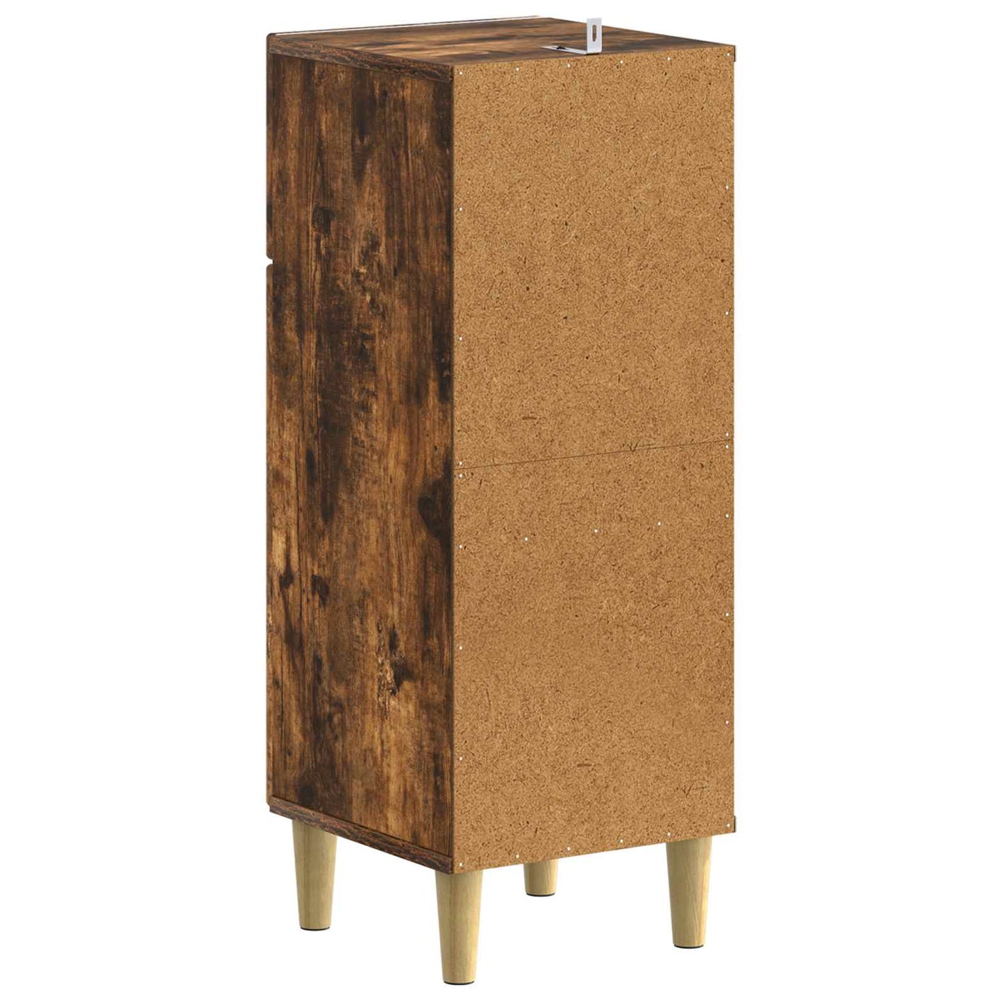 vidaXL Bathroom Storage Cainet ARNHEM Smoked Oak 30 x 31 x 80 cm