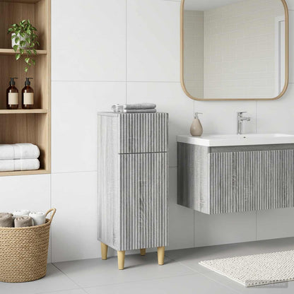 vidaXL Bathroom Storage Cainet ARNHEM Grey Sonoma 30 x 31 x 80 cm