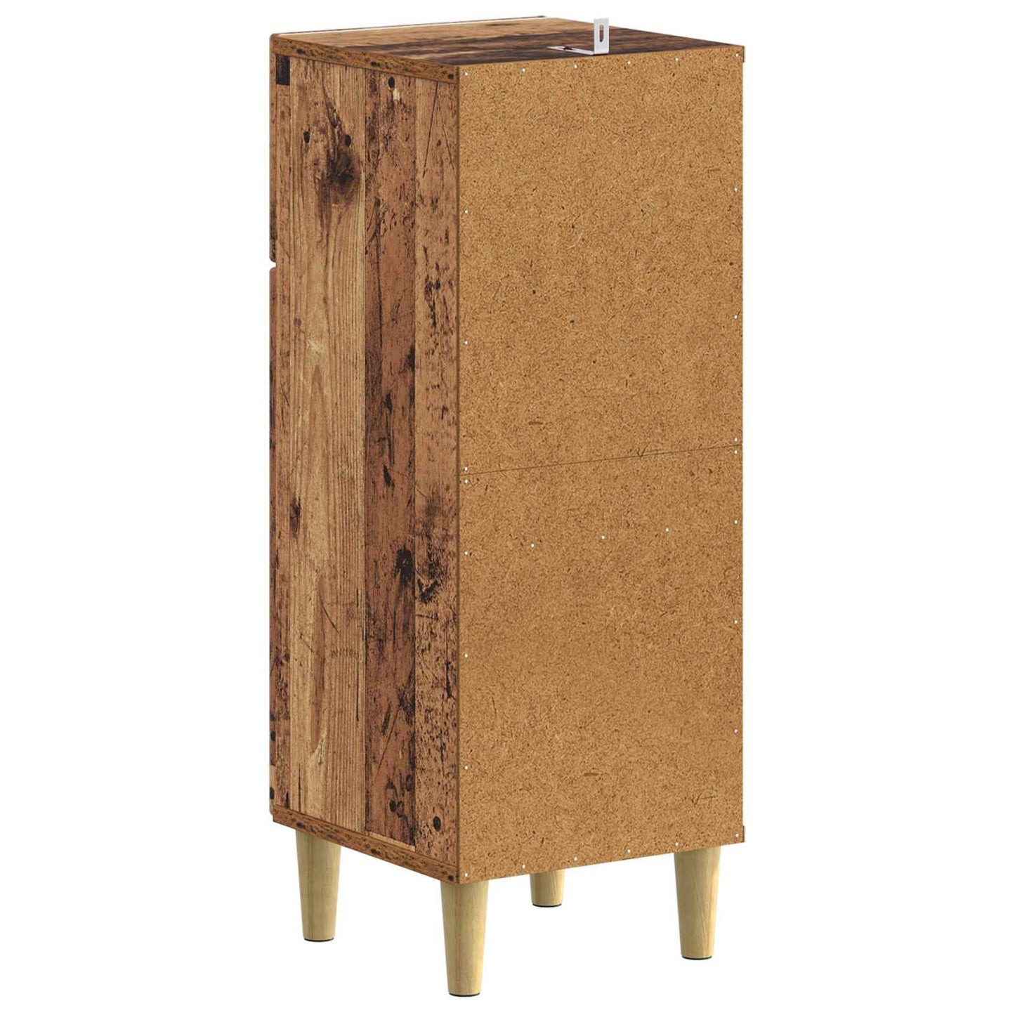 vidaXL Bathroom Storage Cainet ARNHEM Old Wood 30 x 31 x 80 cm