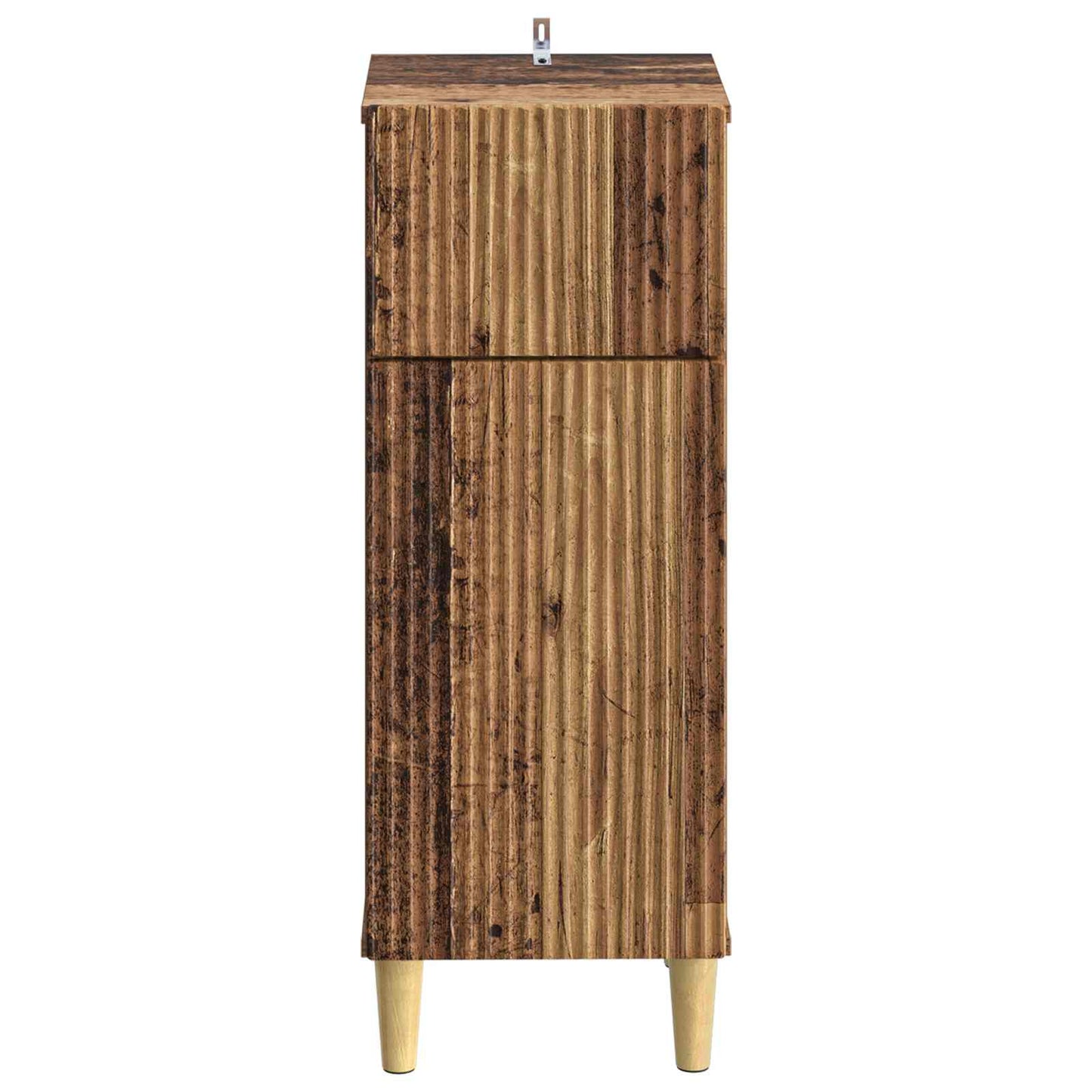 vidaXL Bathroom Storage Cainet ARNHEM Old Wood 30 x 31 x 80 cm