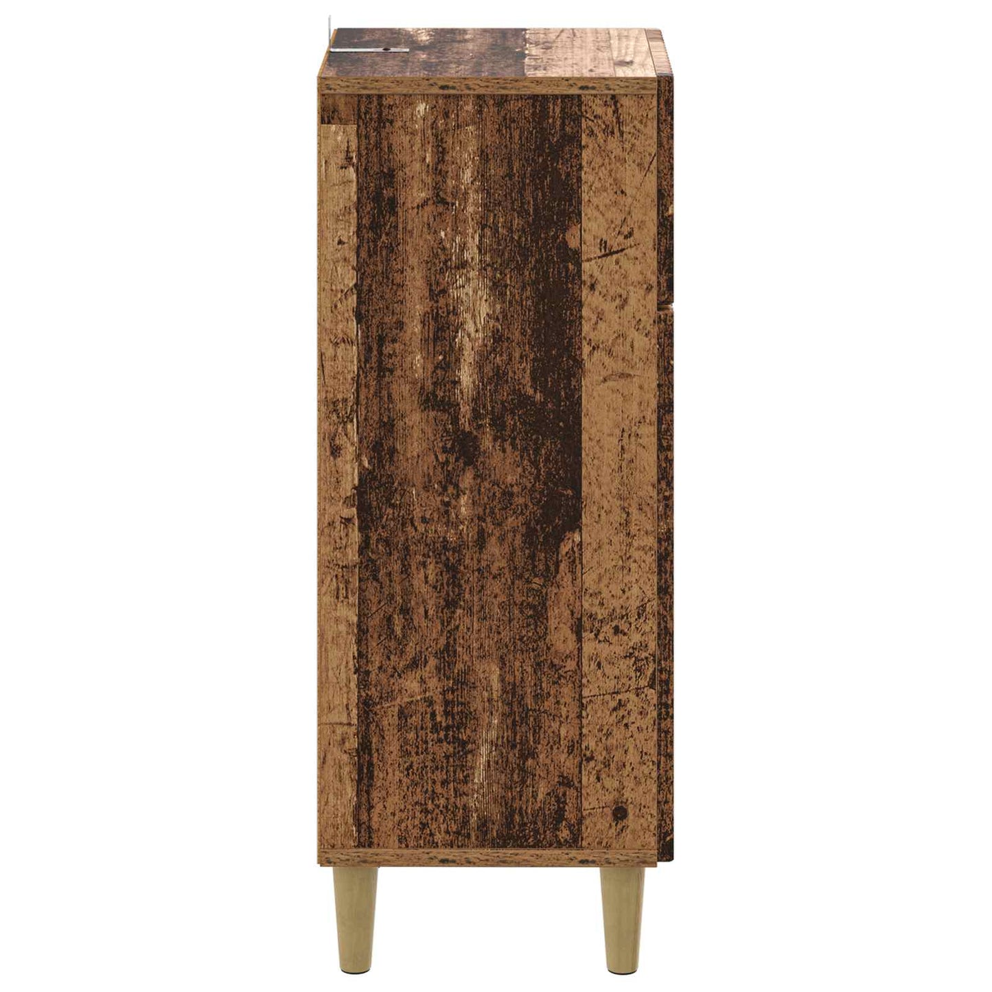 vidaXL Bathroom Storage Cainet ARNHEM Old Wood 30 x 31 x 80 cm
