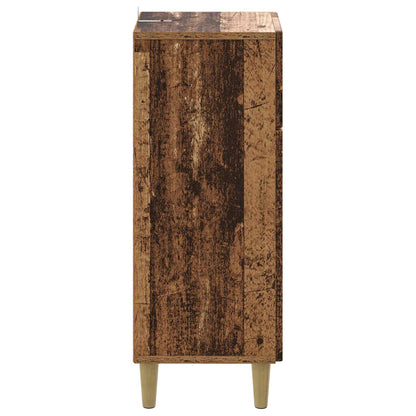 vidaXL Bathroom Storage Cainet ARNHEM Old Wood 30 x 31 x 80 cm