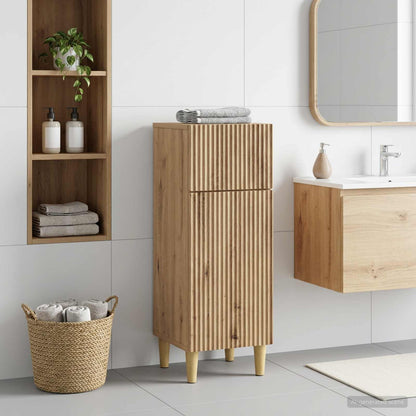 vidaXL Bathroom Storage Cainet ARNHEM Artisan Oak 30 x 31 x 80 cm