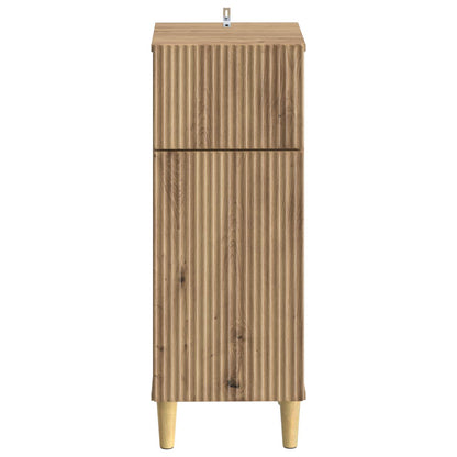 vidaXL Bathroom Storage Cainet ARNHEM Artisan Oak 30 x 31 x 80 cm