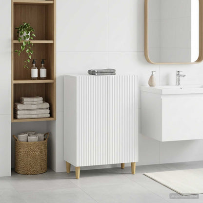 vidaXL Bathroom Storage Cainet ARNHEM White 59.5 x 31 x 80 cm