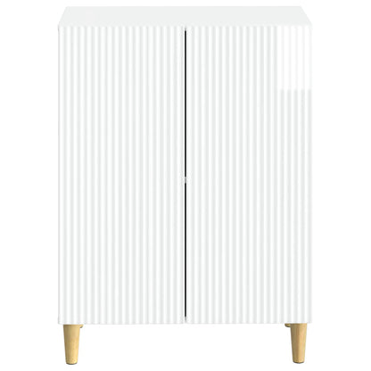 vidaXL Bathroom Storage Cainet ARNHEM High Gloss White