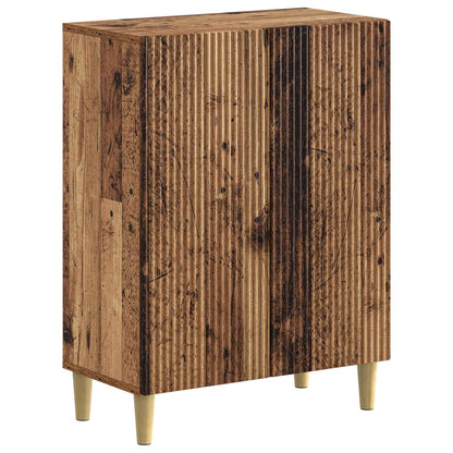 vidaXL Bathroom Storage Cainet ARNHEM Old Wood 59.5 x 31 x 80 cm