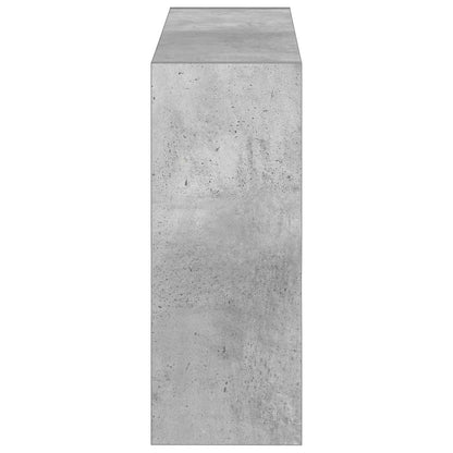 vidaXL Wall-Mounted Shoe Cabinet ARNHEM 71 x 17 x 43 cm Concrete Grey