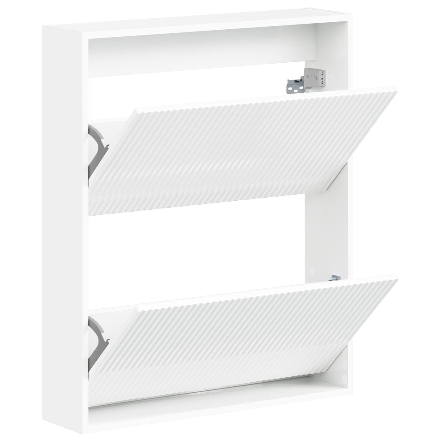vidaXL Wall-Mounted Shoe Cabinet ARNHEM 71 x 17 x 86 cm