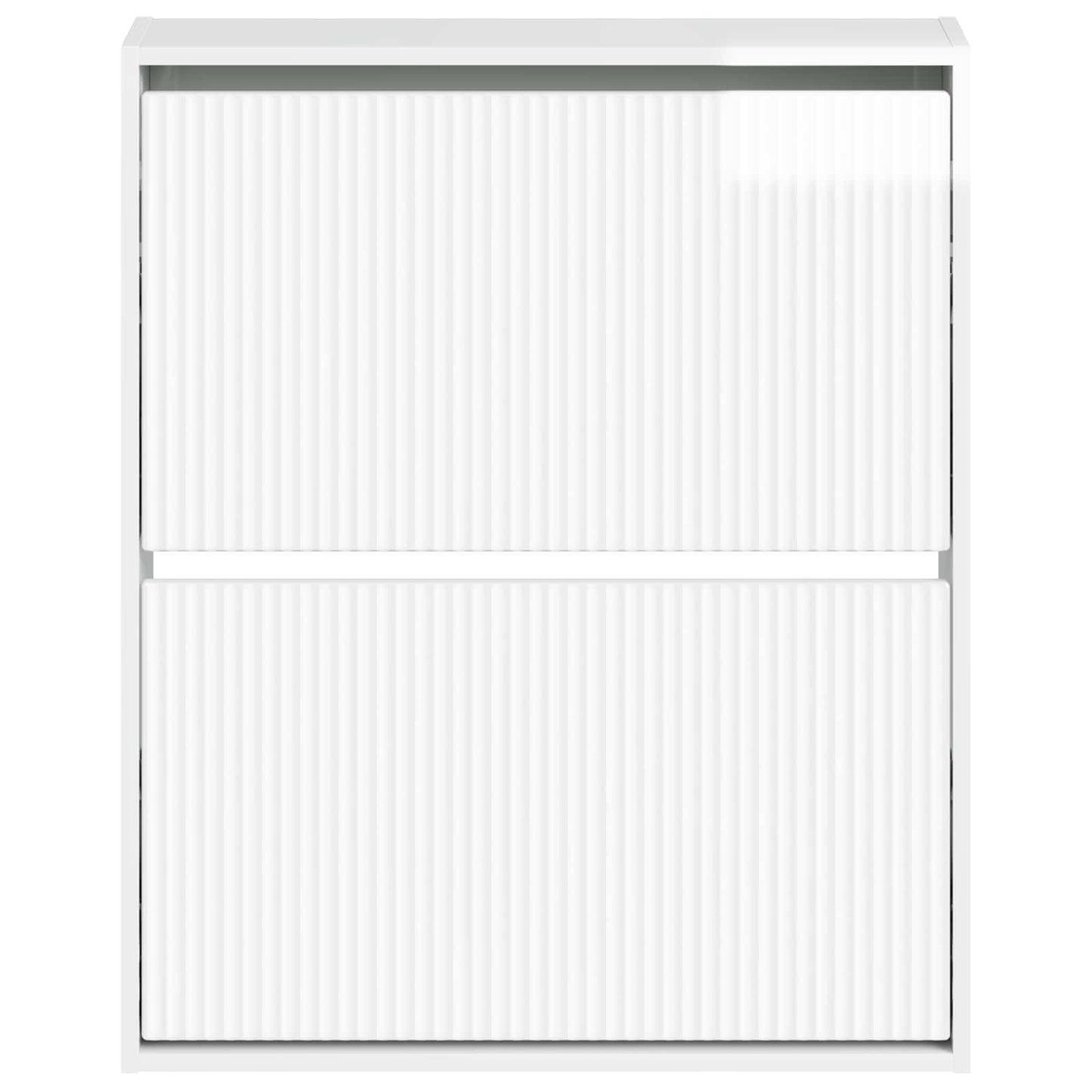 vidaXL Wall-Mounted Shoe Cabinet ARNHEM 71 x 17 x 86 cm