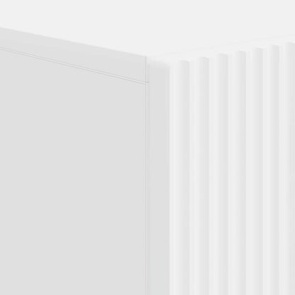 vidaXL Shoe Cabinet ARNHEM 59.5 x 39.5 x 90 cm Engineered Wood White