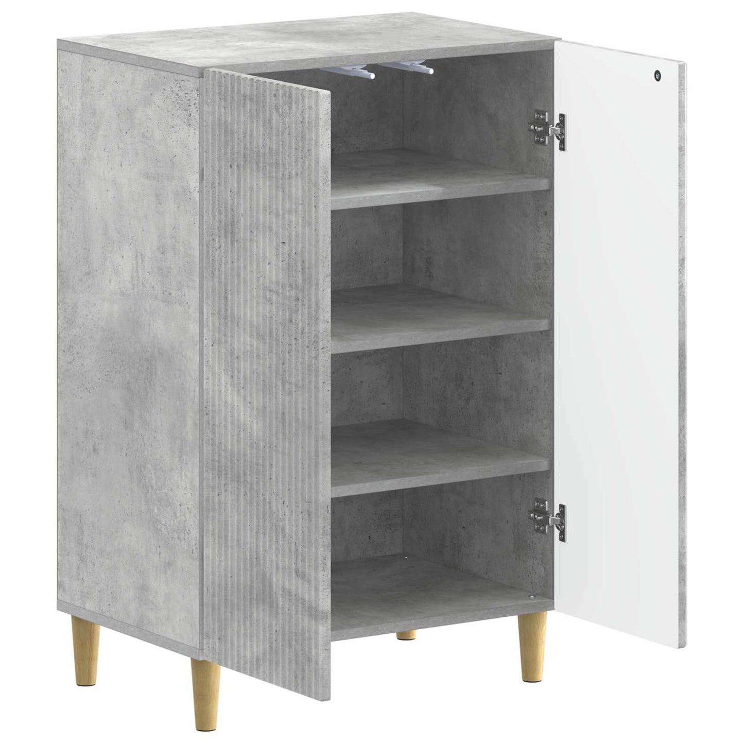 vidaXL Shoe Cabinet ARNHEM 59.5 x 39.5 x 90 cm Engineered Wood