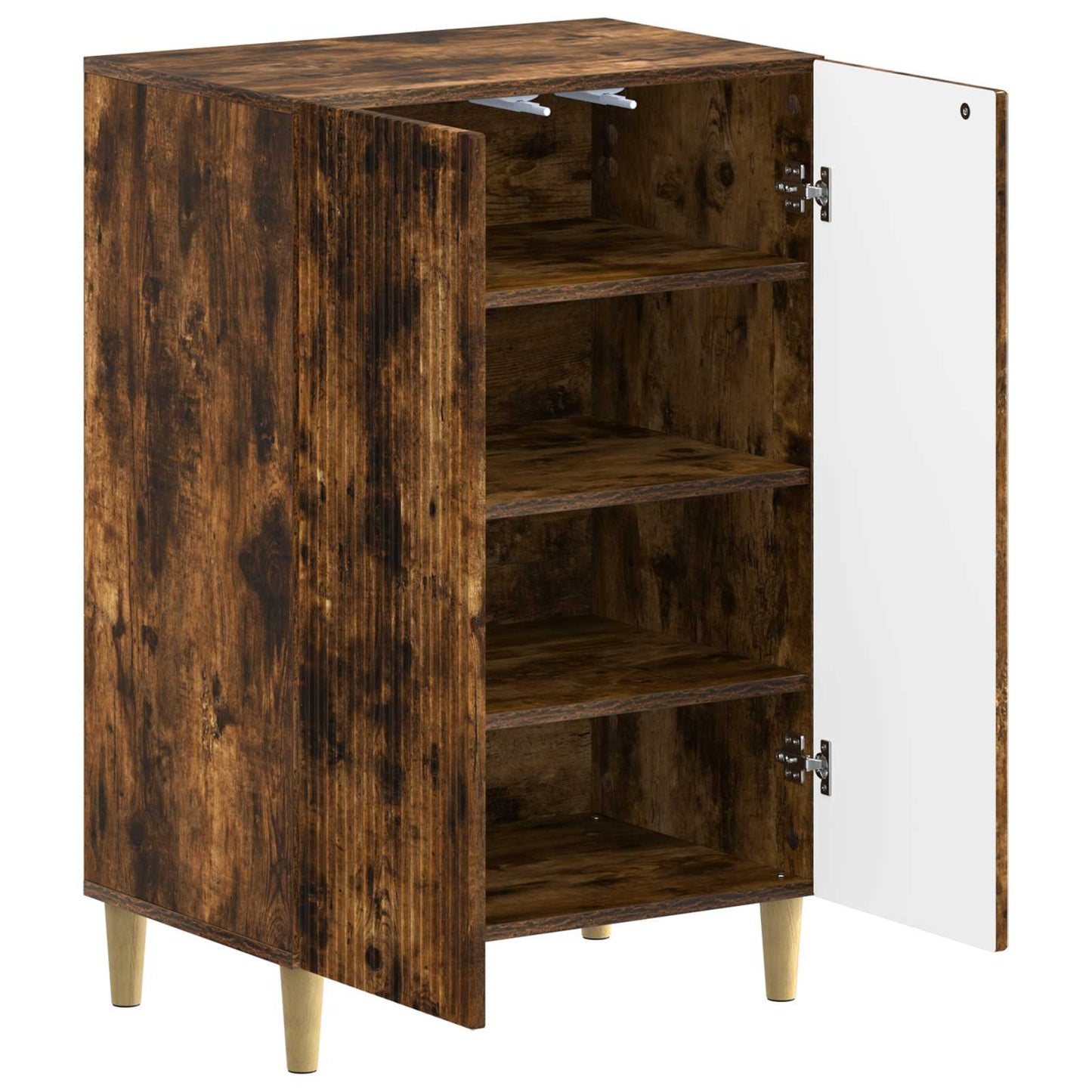 vidaXL Shoe Cabinet ARNHEM 59.5 x 39.5 x 90 cm Engineered Wood