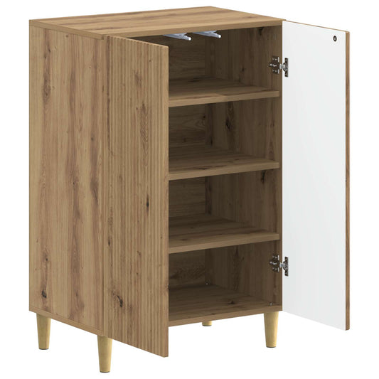 vidaXL Shoe Cabinet ARNHEM 59.5 x 39.5 x 90 cm Engineered Wood