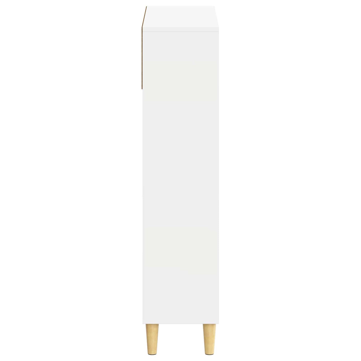 vidaXL Shoe Cabinet ARNHEM 78 x 24 x 103 cm Engineered Wood White