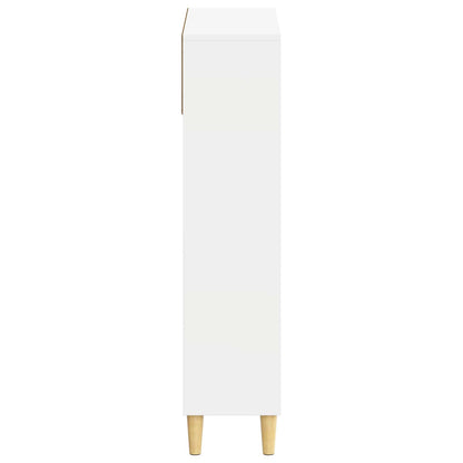 vidaXL Shoe Cabinet ARNHEM 78 x 24 x 103 cm Engineered Wood White