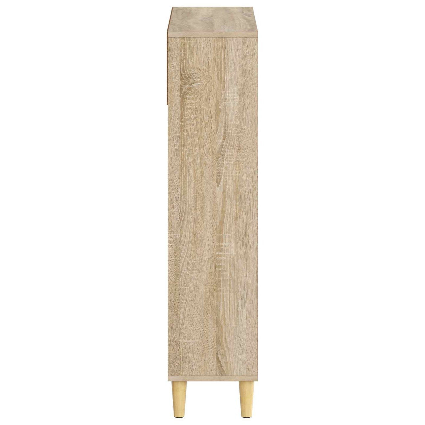 vidaXL Shoe Cabinet ARNHEM 78 x 24 x 103 cm Engineered Wood Sonoma Oak