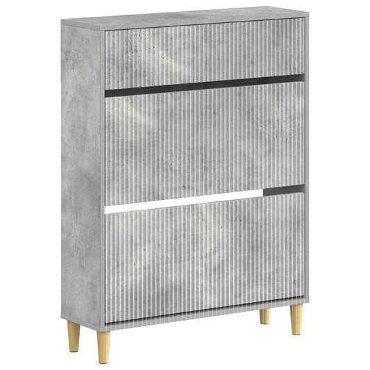 vidaXL Shoe Cabinet ARNHEM 78 x 24 x 103 cm Engineered Wood