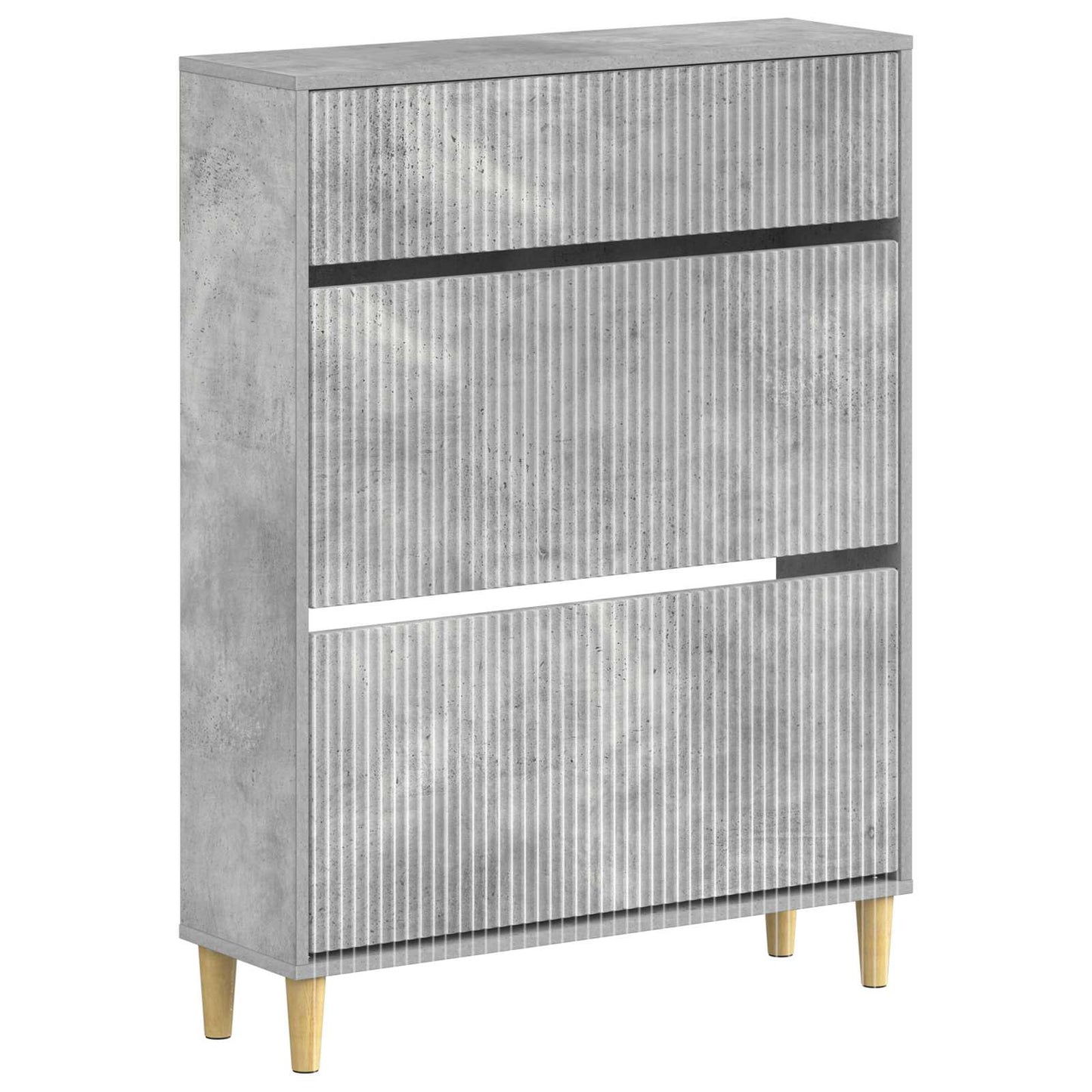 vidaXL Shoe Cabinet ARNHEM 78 x 24 x 103 cm Engineered Wood