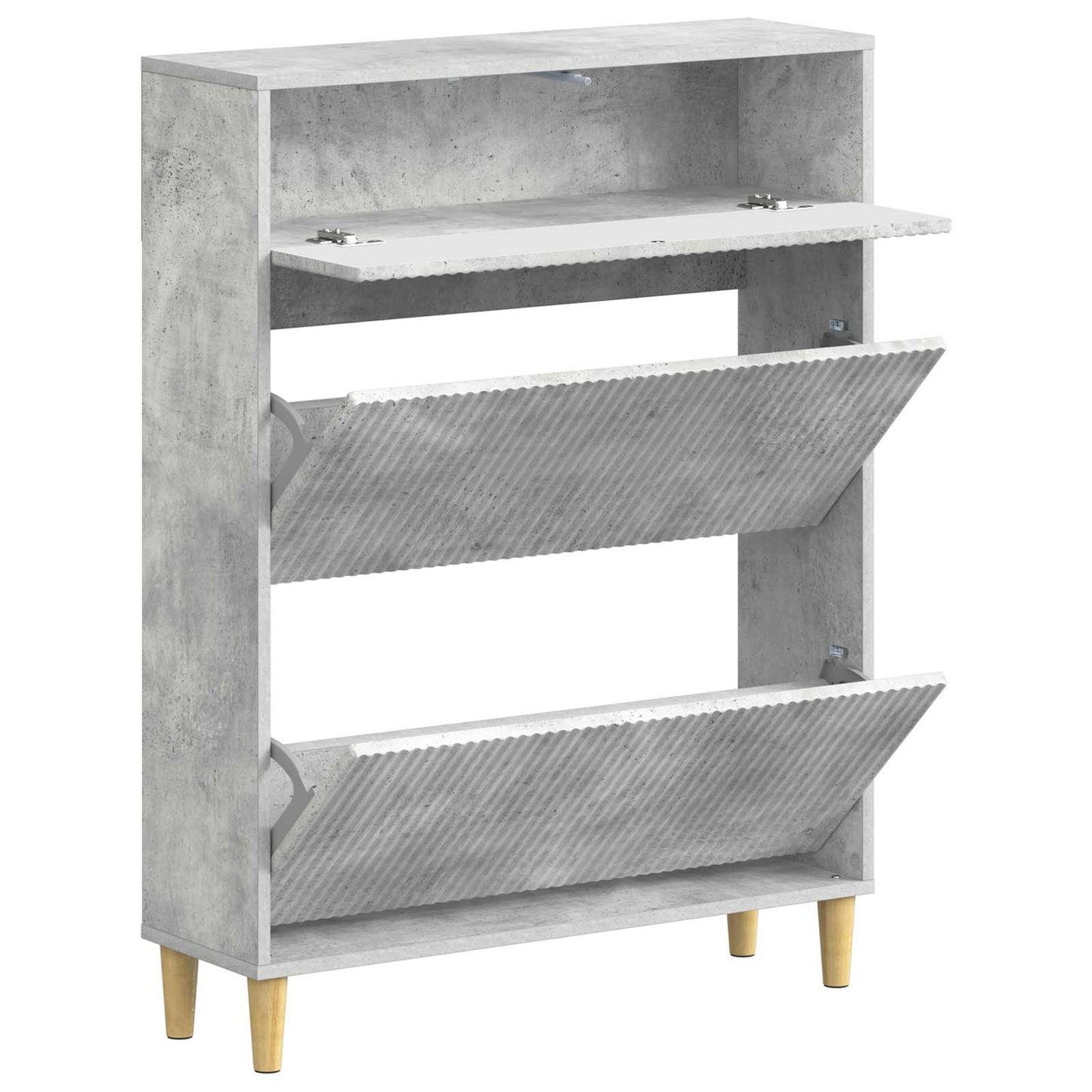vidaXL Shoe Cabinet ARNHEM 78 x 24 x 103 cm Engineered Wood