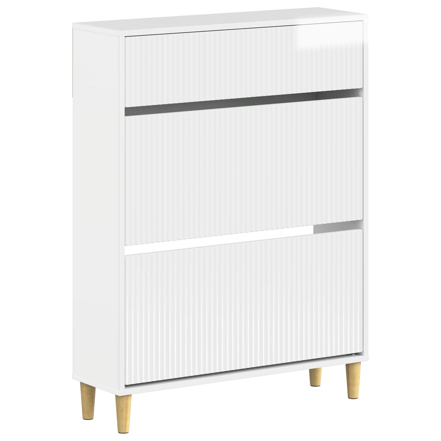 vidaXL Shoe Cabinet ARNHEM 78 x 24 x 103 cm Engineered Wood