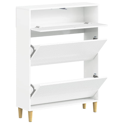 vidaXL Shoe Cabinet ARNHEM 78 x 24 x 103 cm Engineered Wood
