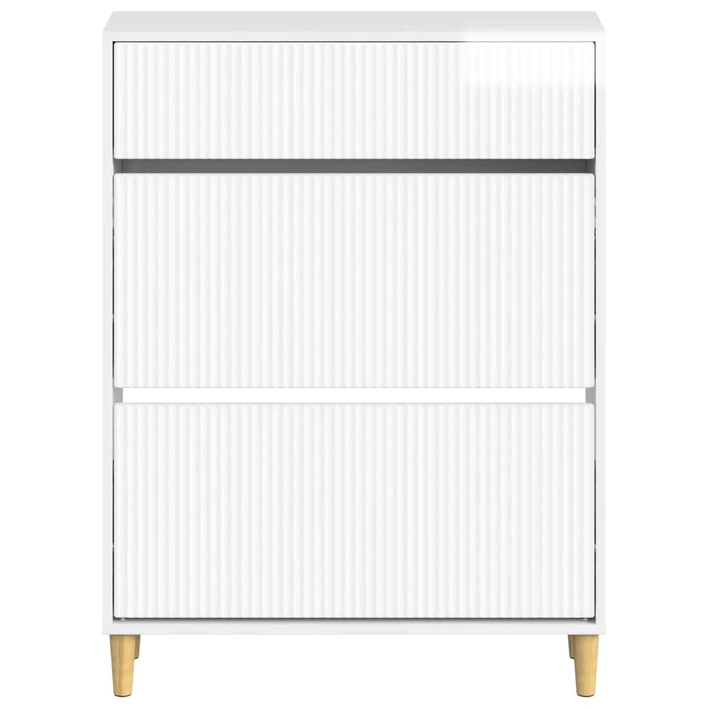 vidaXL Shoe Cabinet ARNHEM 78 x 24 x 103 cm Engineered Wood