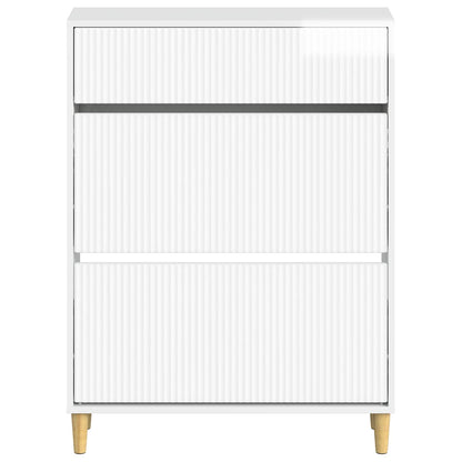 vidaXL Shoe Cabinet ARNHEM 78 x 24 x 103 cm Engineered Wood