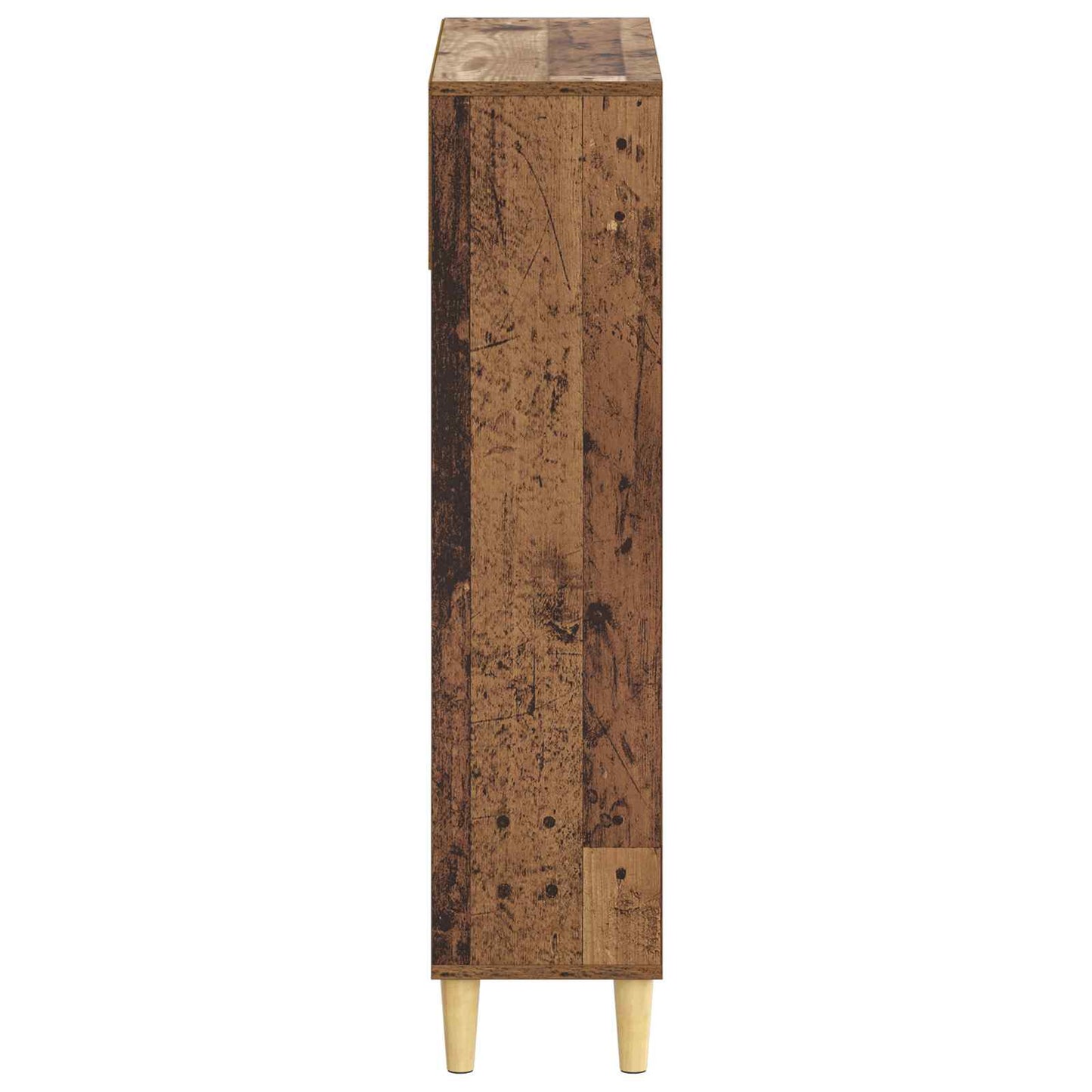 vidaXL Shoe Cabinet ARNHEM 78 x 24 x 103 cm Engineered Wood Old Wood