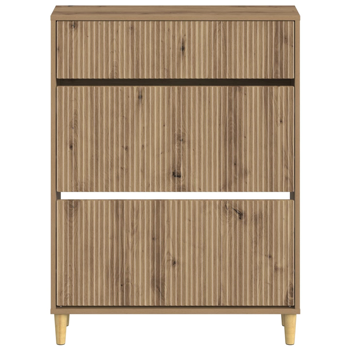 vidaXL Shoe Cabinet ARNHEM 78 x 24 x 103 cm Engineered Wood