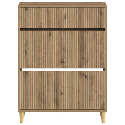 vidaXL Shoe Cabinet ARNHEM 78 x 24 x 103 cm Engineered Wood