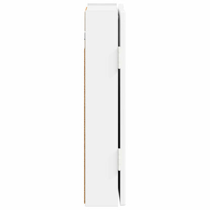 vidaXL Dartboard Cabinet ARNHEM White 52.5 x 10.5 x 53.5 cm