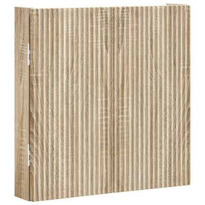 vidaXL Dartboard Cabinet ARNHEM Sonoma Oak 52.5 x 10.5 x 53.5 cm
