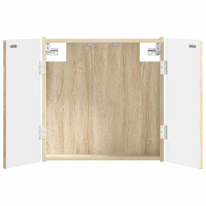vidaXL Dartboard Cabinet ARNHEM Sonoma Oak 52.5 x 10.5 x 53.5 cm