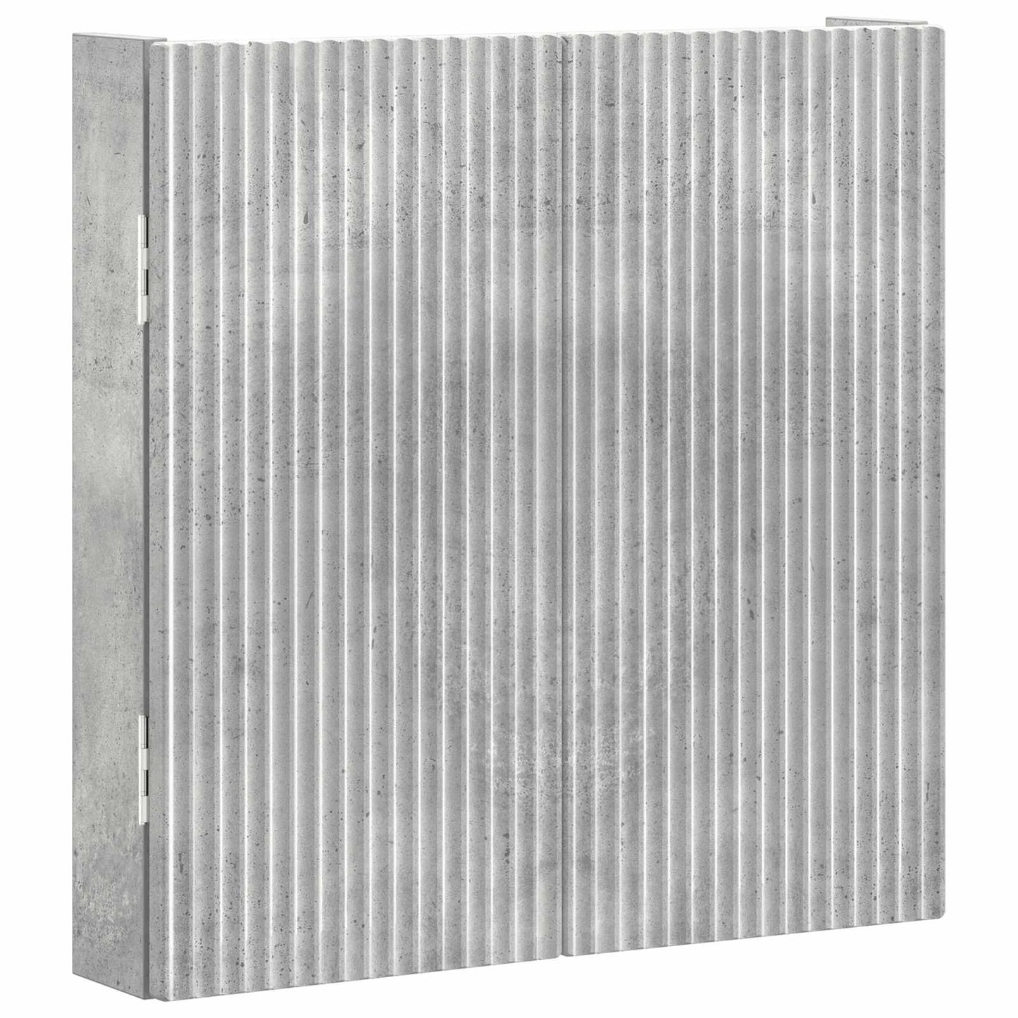 vidaXL Dartboard Cabinet ARNHEM Concrete Grey 52.5 x 10.5 x 53.5 cm
