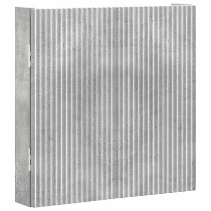 vidaXL Dartboard Cabinet ARNHEM Concrete Grey 52.5 x 10.5 x 53.5 cm