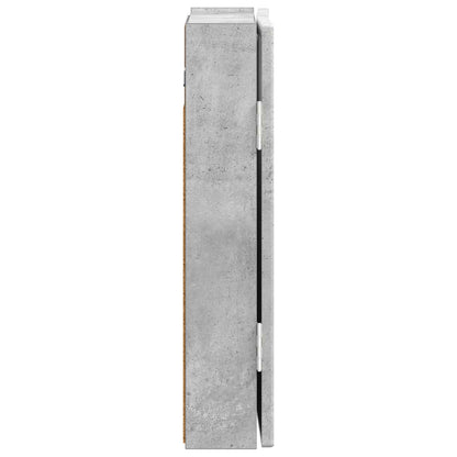 vidaXL Dartboard Cabinet ARNHEM Concrete Grey 52.5 x 10.5 x 53.5 cm