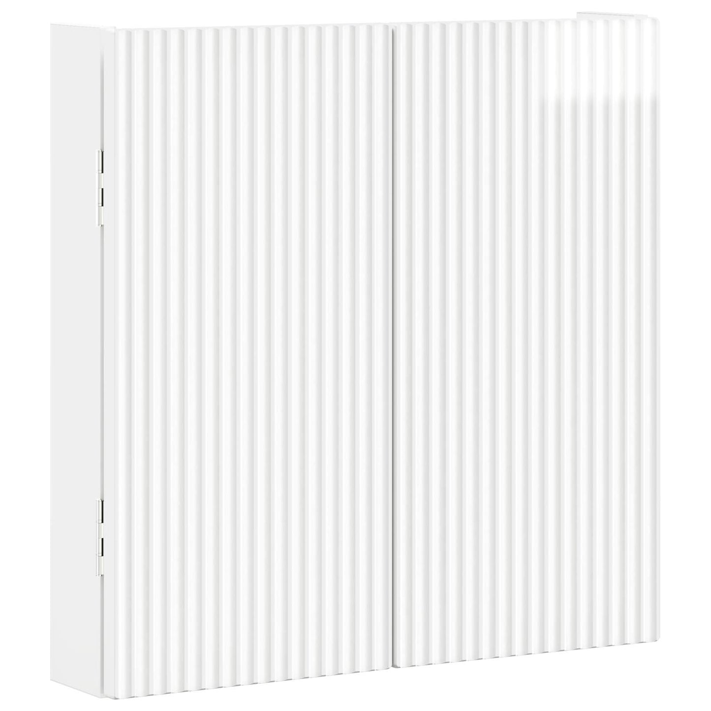 vidaXL Dartboard Cabinet ARNHEM High Gloss White 52.5 x 10.5 x 53.5 cm