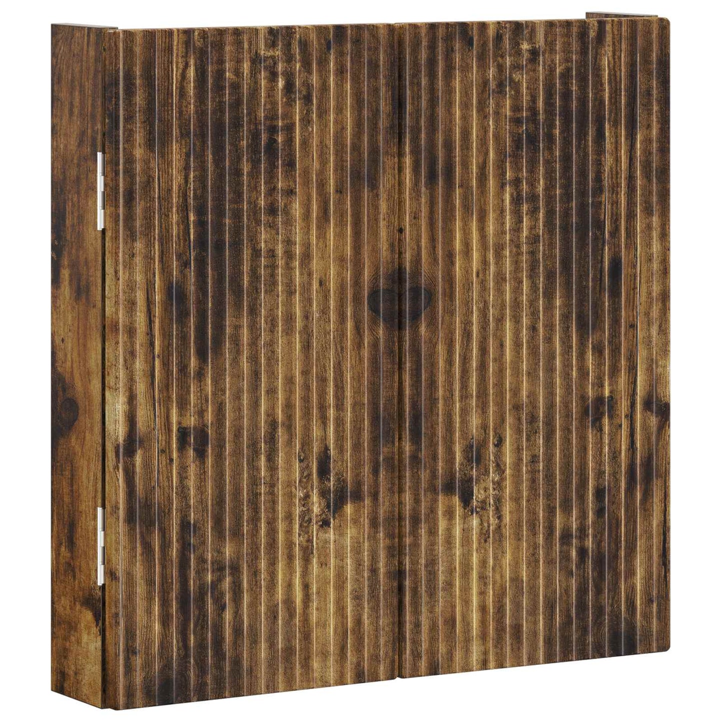 vidaXL Dartboard Cabinet ARNHEM Smoked Oak 52.5 x 10.5 x 53.5 cm