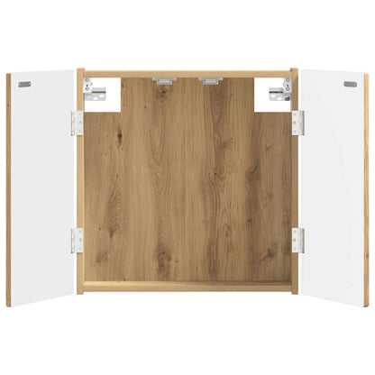 vidaXL Dartboard Cabinet ARNHEM Artisan Oak 52.5 x 10.5 x 53.5 cm