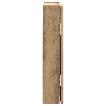 vidaXL Dartboard Cabinet ARNHEM Artisan Oak 52.5 x 10.5 x 53.5 cm