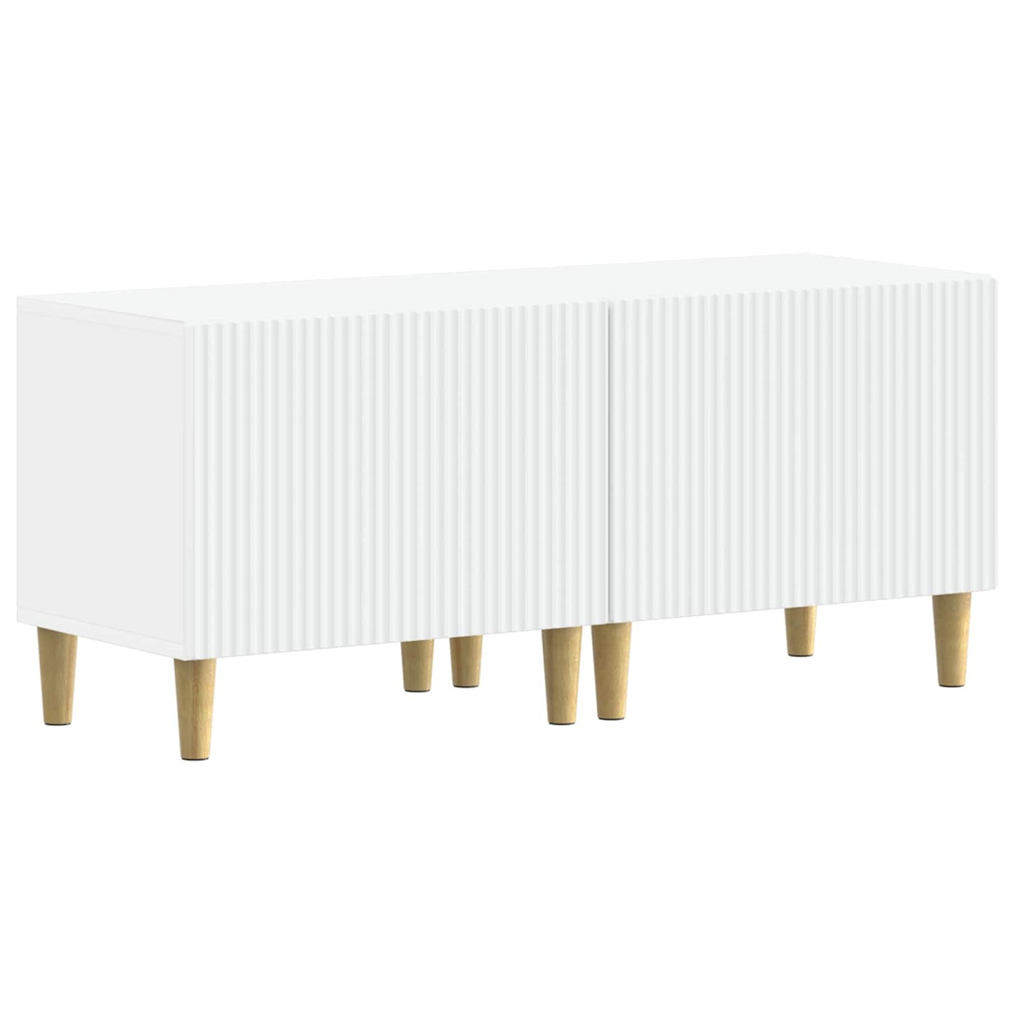 vidaXL TV Cabinet White Engineered Wood