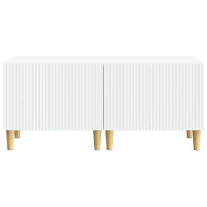 vidaXL TV Cabinet White Engineered Wood