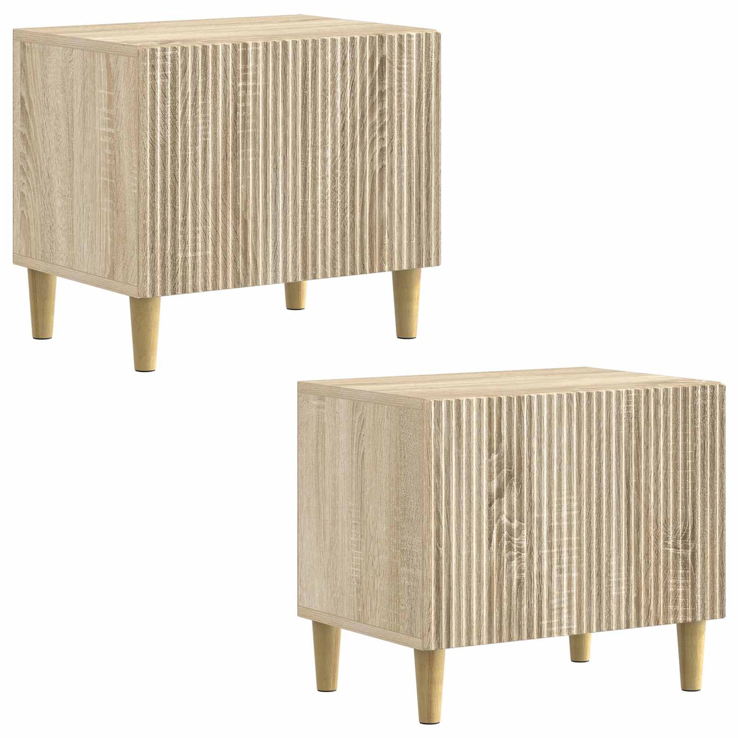 vidaXL TV Cabinet Sonoma Oak Engineered Wood